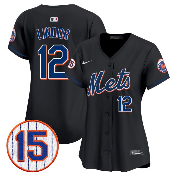 Women's New York Mets Jerry Grote Patch Vapor Premier Limited Jersey - All Stitched - Image 22