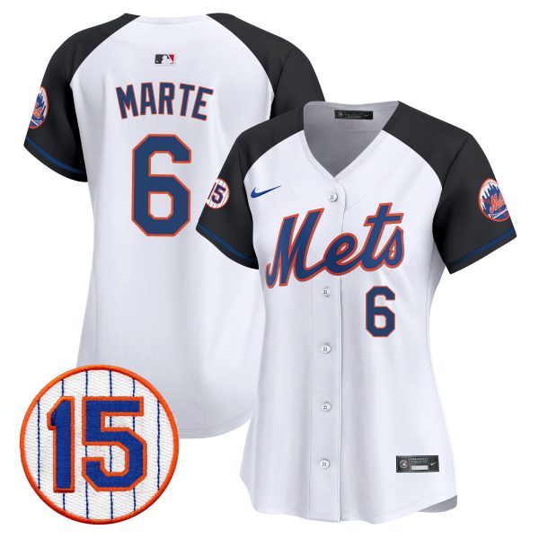 Women's New York Mets Jerry Grote Patch Vapor Premier Limited Jersey - All Stitched - Image 39