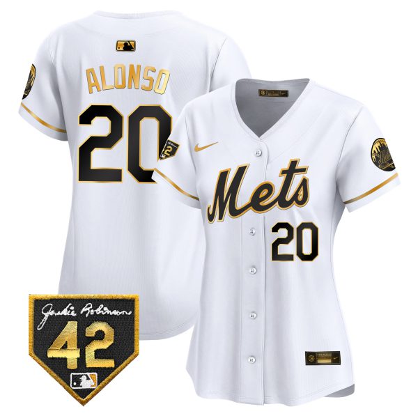 Women's New York Mets 2024 Jackie Robinson Patch Vapor Premier Limited Jersey - All Stitched - Image 8