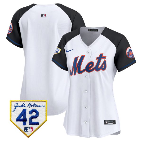 Women's New York Mets 2024 Jackie Robinson Patch Vapor Premier Limited Jersey - All Stitched - Image 36