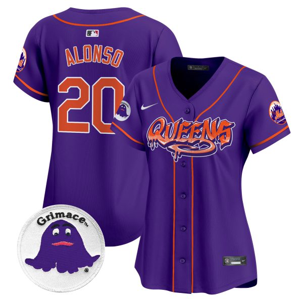 Women's Mets Queens Graffiti Vapor Premier Limited Jersey - All Stitched - Image 5