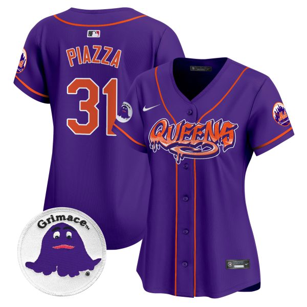 Women's Mets Queens Graffiti Vapor Premier Limited Jersey - All Stitched - Image 6