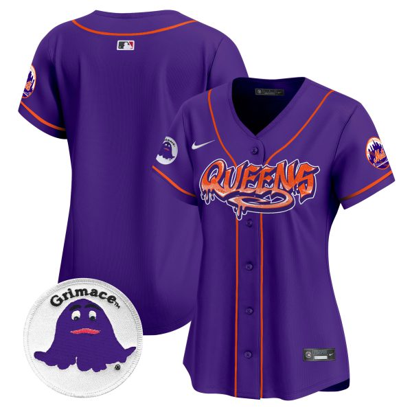 Women's Mets Queens Graffiti Vapor Premier Limited Jersey - All Stitched - Image 7
