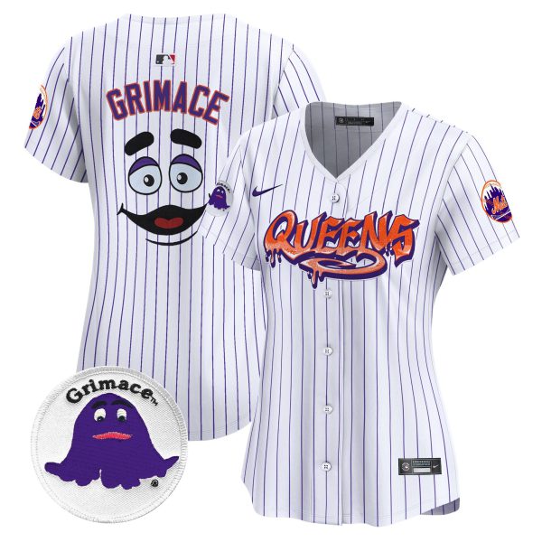 Women's Mets Queens Graffiti Vapor Premier Limited Jersey - All Stitched - Image 8