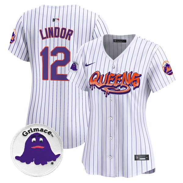 Women's Mets Queens Graffiti Vapor Premier Limited Jersey - All Stitched - Image 9