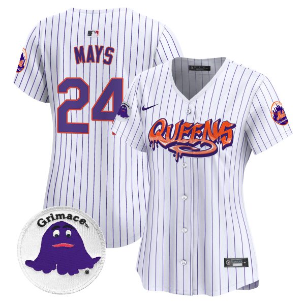 Women's Mets Queens Graffiti Vapor Premier Limited Jersey - All Stitched - Image 10