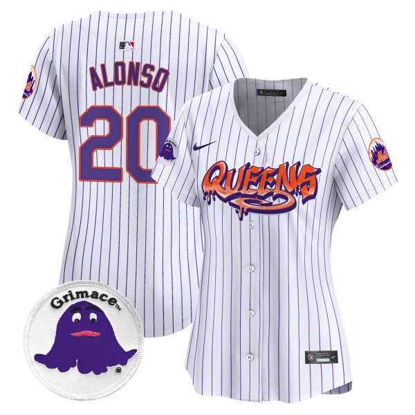 Women's Mets Queens Graffiti Vapor Premier Limited Jersey - All Stitched - Image 12