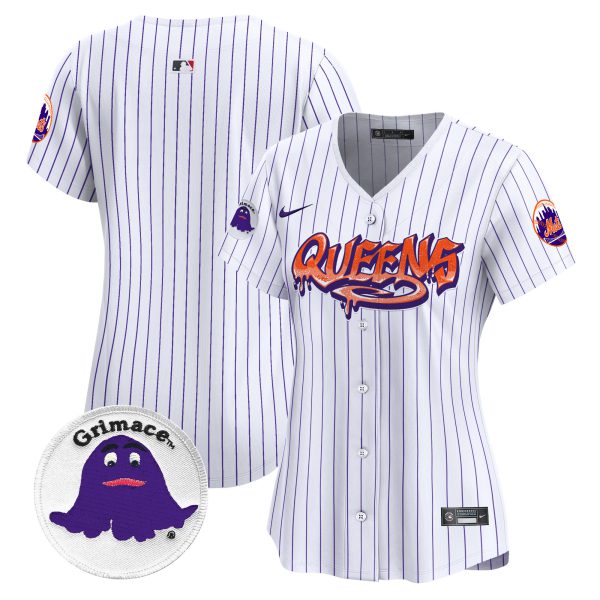 Women's Mets Queens Graffiti Vapor Premier Limited Jersey - All Stitched - Image 14