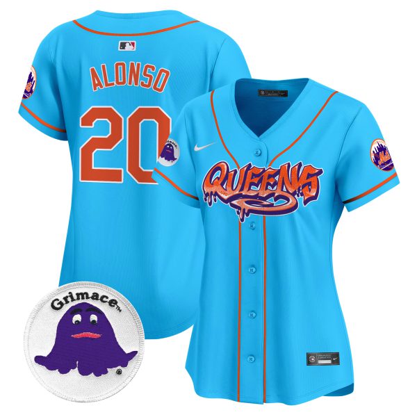 Women's Mets Queens Graffiti Vapor Premier Limited Jersey - All Stitched - Image 40