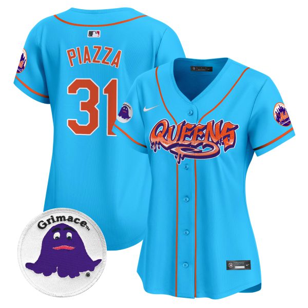 Women's Mets Queens Graffiti Vapor Premier Limited Jersey - All Stitched - Image 41