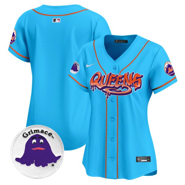 Women's Mets Queens Graffiti Vapor Premier Limited Jersey - All Stitched - Image 42