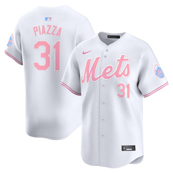Unisex Mets Bubblegum Pink Vapor Premier Limited Jersey - All Stitched - Image 6