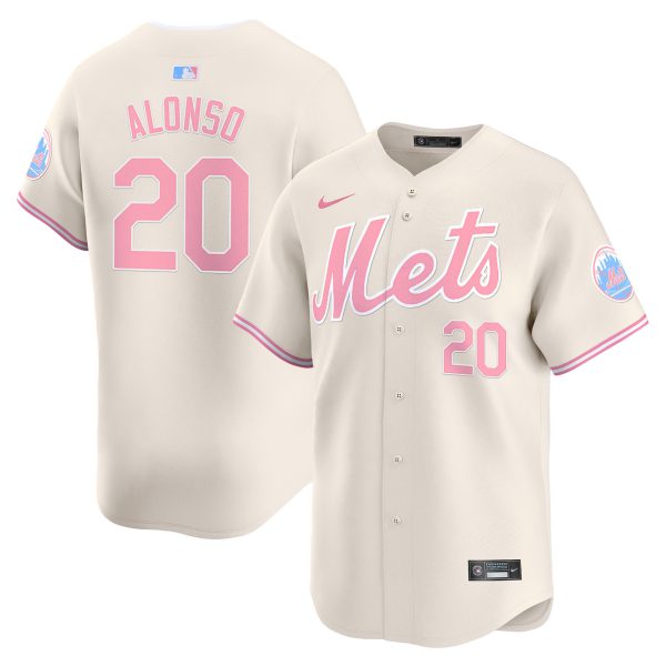 Unisex Mets Bubblegum Pink Vapor Premier Limited Jersey - All Stitched - Image 13