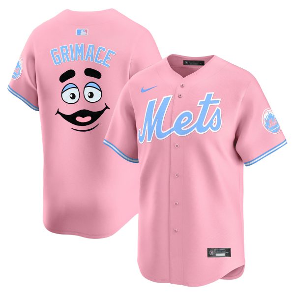 Unisex Mets Bubblegum Pink Vapor Premier Limited Jersey - All Stitched - Image 18