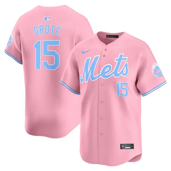 Unisex Mets Bubblegum Pink Vapor Premier Limited Jersey - All Stitched - Image 20