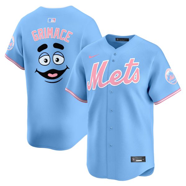 Unisex Mets Bubblegum Pink Vapor Premier Limited Jersey - All Stitched - Image 34