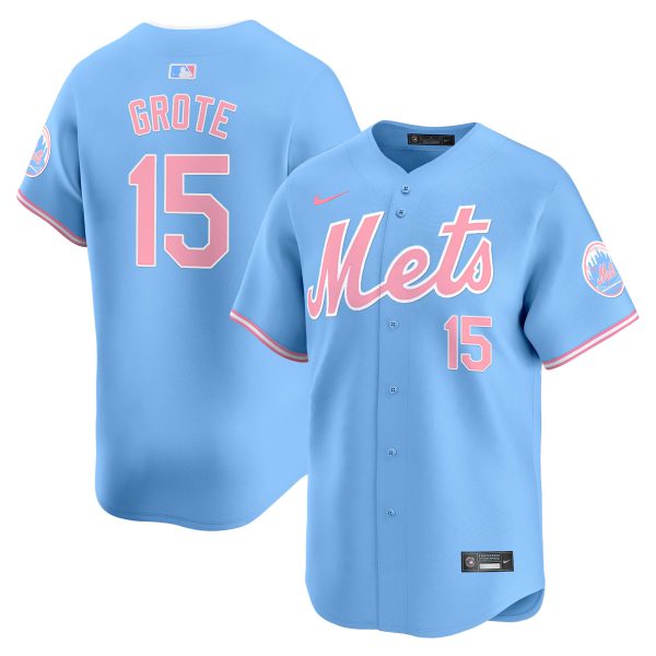 Unisex Mets Bubblegum Pink Vapor Premier Limited Jersey - All Stitched - Image 36