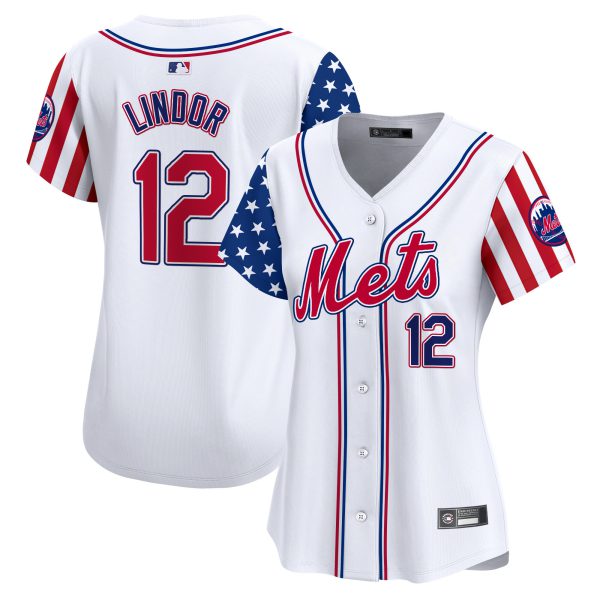 Women's New York Mets 2025 Independence Day Vapor Premier Limited Jersey - Image 2