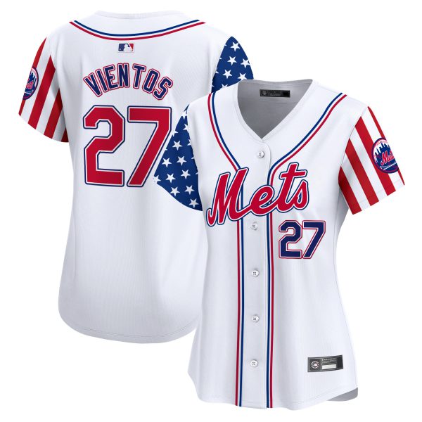 Women's New York Mets 2025 Independence Day Vapor Premier Limited Jersey - Image 8