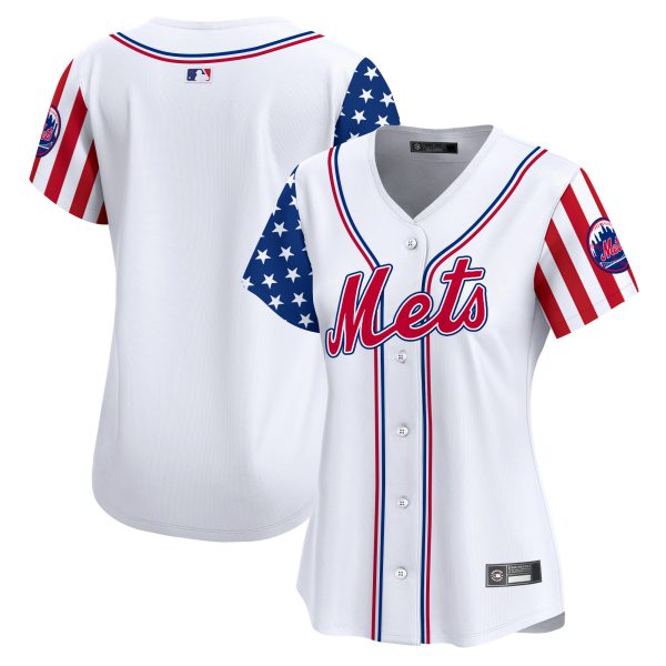 Women's New York Mets 2025 Independence Day Vapor Premier Limited Jersey - Image 9