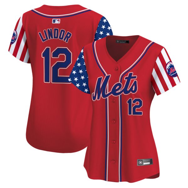 Women's New York Mets 2025 Independence Day Vapor Premier Limited Jersey - Image 11