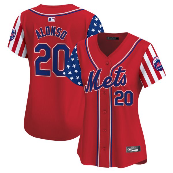 Women's New York Mets 2025 Independence Day Vapor Premier Limited Jersey - Image 12