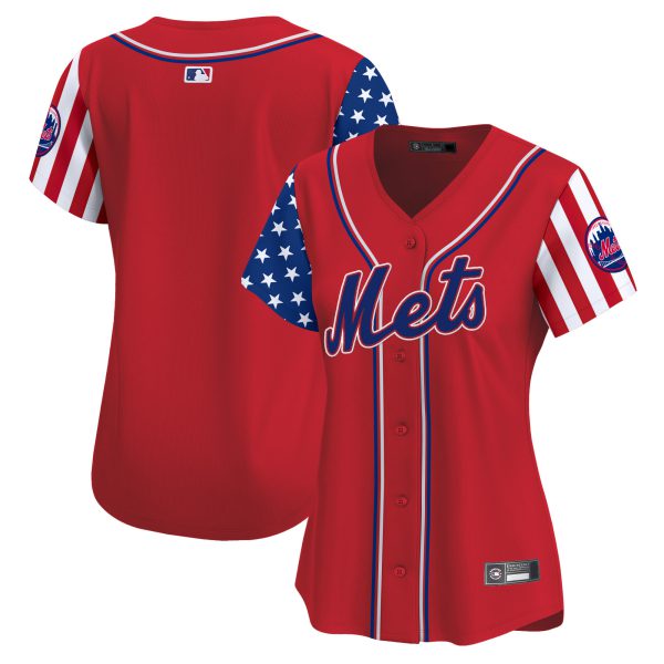 Women's New York Mets 2025 Independence Day Vapor Premier Limited Jersey - Image 18