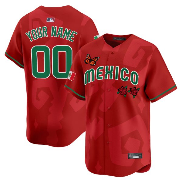 2025 Mexican Heritage x Sentrock Vapor Premier Limited Custom Jersey - Stitched - Image 2