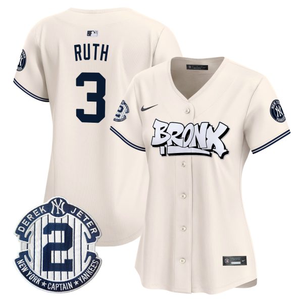 Women's New York Yankees The Bronx Graffiti Vapor Premier Limited Jersey V3 - All Stitched - Image 3