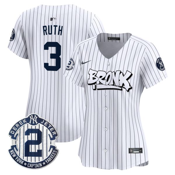 Women's New York Yankees The Bronx Graffiti Vapor Premier Limited Jersey V3 - All Stitched - Image 11