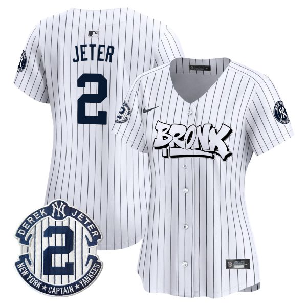 Women's New York Yankees The Bronx Graffiti Vapor Premier Limited Jersey V3 - All Stitched - Image 12
