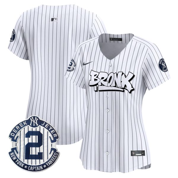 Women's New York Yankees The Bronx Graffiti Vapor Premier Limited Jersey V3 - All Stitched - Image 16