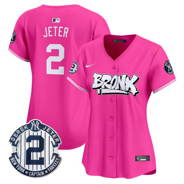 Women's New York Yankees The Bronx Graffiti Vapor Premier Limited Jersey V3 - All Stitched - Image 36