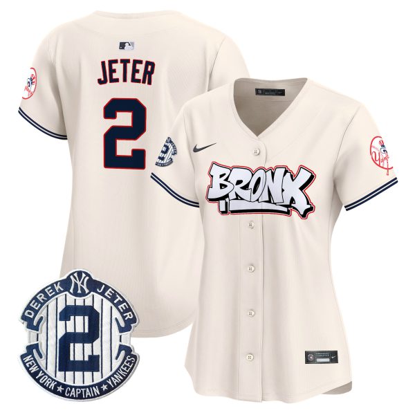 Women's New York Yankees The Bronx Graffiti Vapor Premier Limited Jersey V4 - All Stitched - Image 4