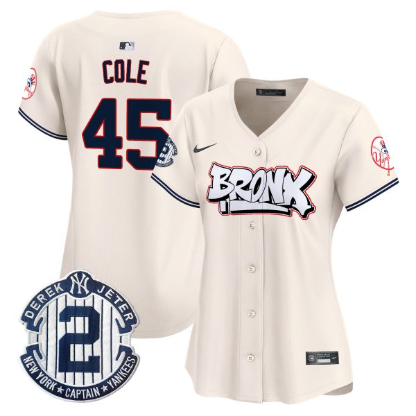 Women's New York Yankees The Bronx Graffiti Vapor Premier Limited Jersey V4 - All Stitched - Image 5