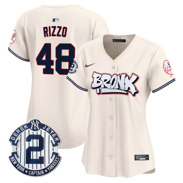 Women's New York Yankees The Bronx Graffiti Vapor Premier Limited Jersey V4 - All Stitched - Image 7