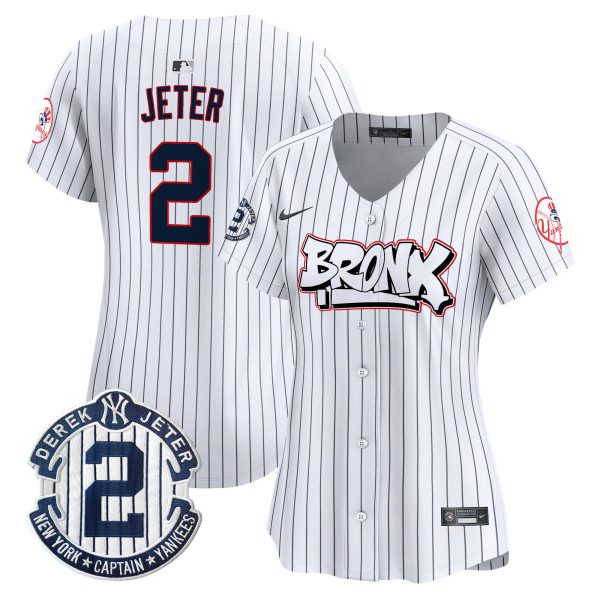 Women's New York Yankees The Bronx Graffiti Vapor Premier Limited Jersey V4 - All Stitched - Image 12