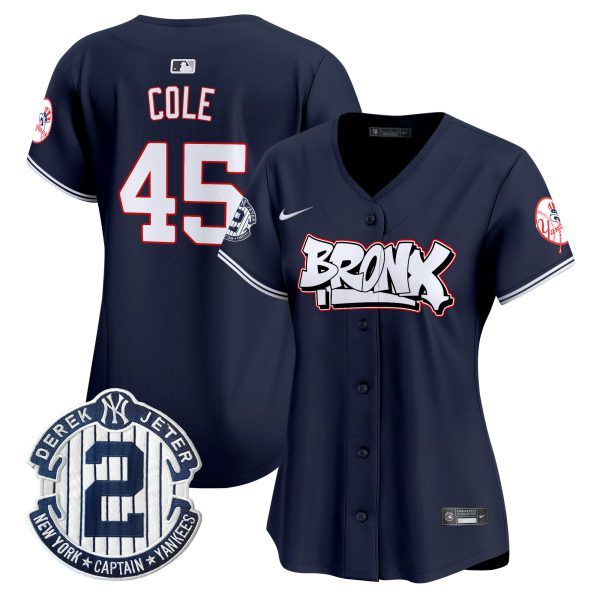 Women's New York Yankees The Bronx Graffiti Vapor Premier Limited Jersey V4 - All Stitched - Image 21