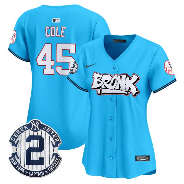 Women's New York Yankees The Bronx Graffiti Vapor Premier Limited Jersey V4 - All Stitched - Image 29