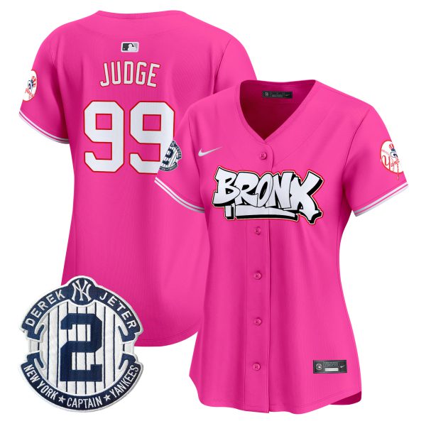 Women's New York Yankees The Bronx Graffiti Vapor Premier Limited Jersey V4 - All Stitched - Image 33