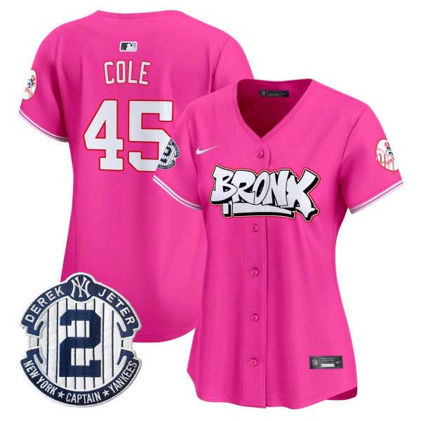 Women's New York Yankees The Bronx Graffiti Vapor Premier Limited Jersey V4 - All Stitched - Image 37