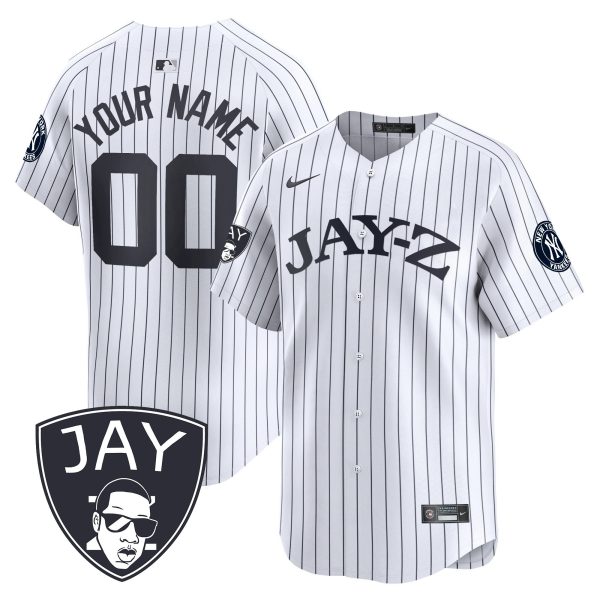 Yankees Jay-Z Vapor Premier Limited Custom Jersey - All Stitched - Image 3
