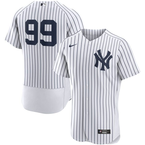 Aaron Judge New York Yankees Home Player Jersey - All Stitched - Image 2