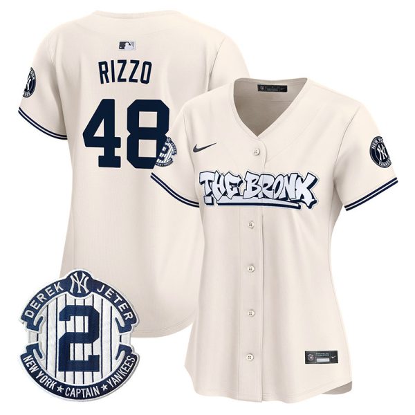 Women's New York Yankees The Bronx Graffiti Vapor Premier Limited Jersey - All Stitched - Image 7