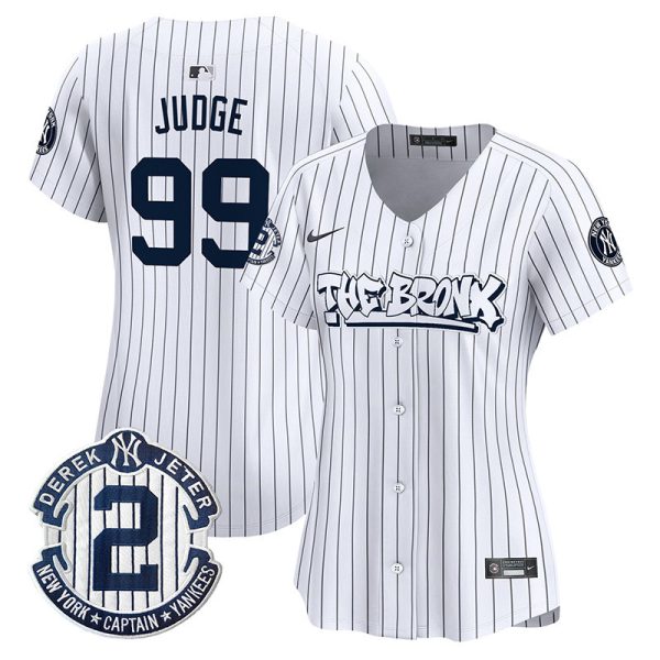 Women's New York Yankees The Bronx Graffiti Vapor Premier Limited Jersey - All Stitched - Image 9