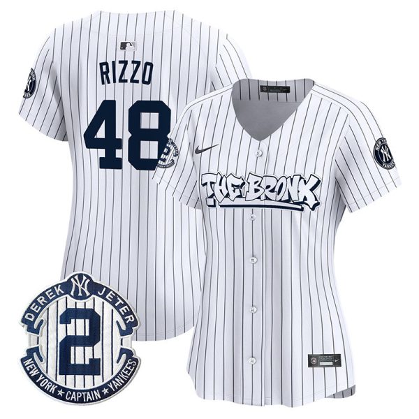 Women's New York Yankees The Bronx Graffiti Vapor Premier Limited Jersey - All Stitched - Image 15