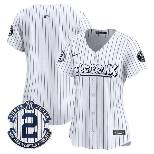 Women's New York Yankees The Bronx Graffiti Vapor Premier Limited Jersey - All Stitched - Image 16