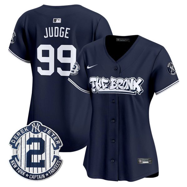 Women's New York Yankees The Bronx Graffiti Vapor Premier Limited Jersey - All Stitched - Image 17