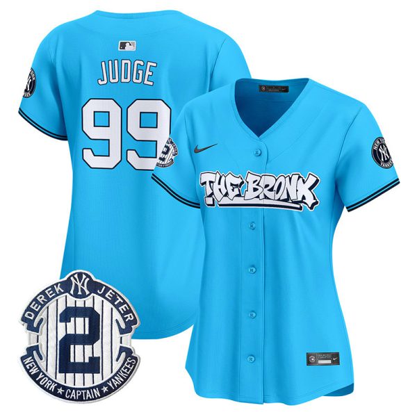 Women's New York Yankees The Bronx Graffiti Vapor Premier Limited Jersey - All Stitched - Image 25