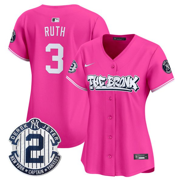 Women's New York Yankees The Bronx Graffiti Vapor Premier Limited Jersey - All Stitched - Image 35
